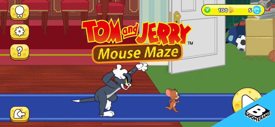 Tom & Jerry: Mouse Maze FREE screenshot 1