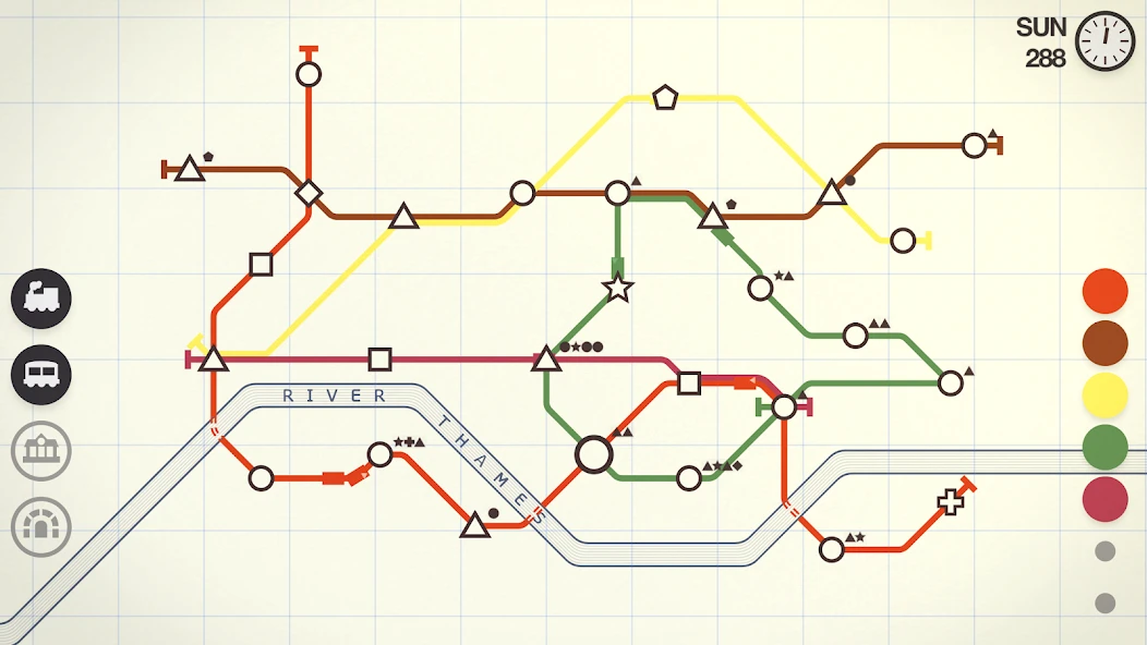 Mini Metro screenshot 2