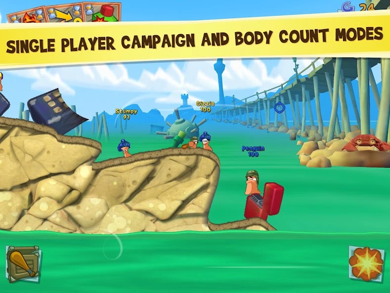 Worms 3 screenshot 3