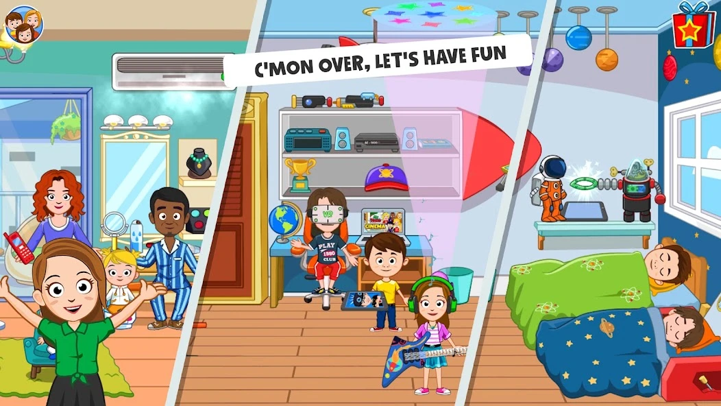 My Town : Best Friends' House games for kids screenshot 4
