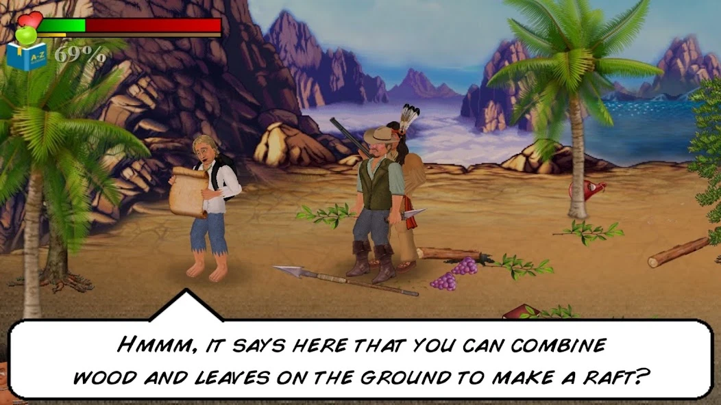 Wrecked (Island Survival Sim) screenshot 2