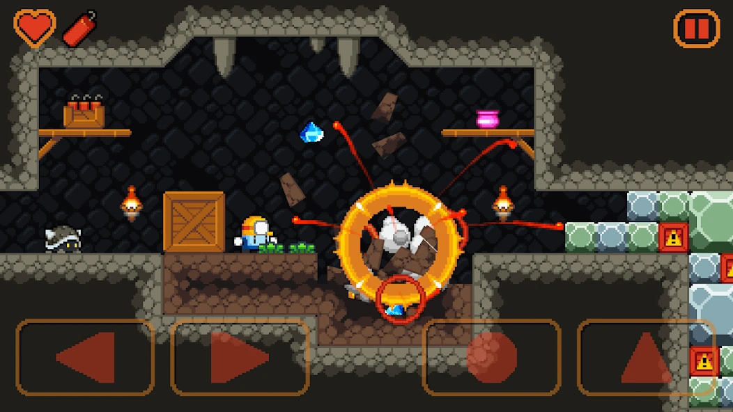 Mineblast!! - Mine Adventure Game screenshot 1