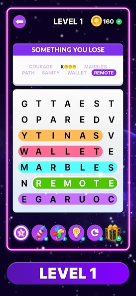 Wordscapes Search screenshot 1