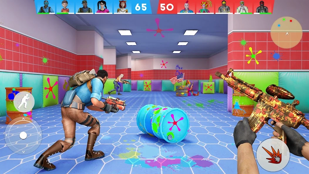 Paintball Shooting Games 3D screenshot 2