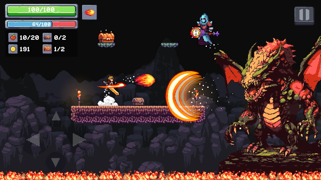 Apple Knight 2: Action Game screenshot 2