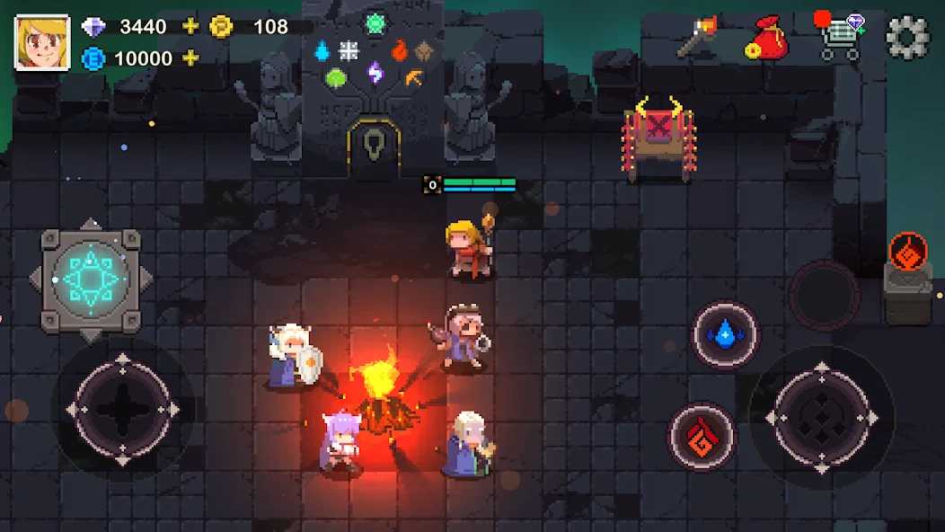 Elemental Dungeon: Roguelike APK screenshot 1