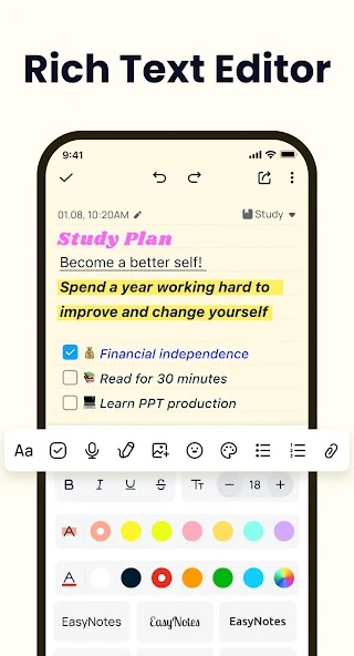 Easy Notes – Note Taking Apps APK screenshot 3