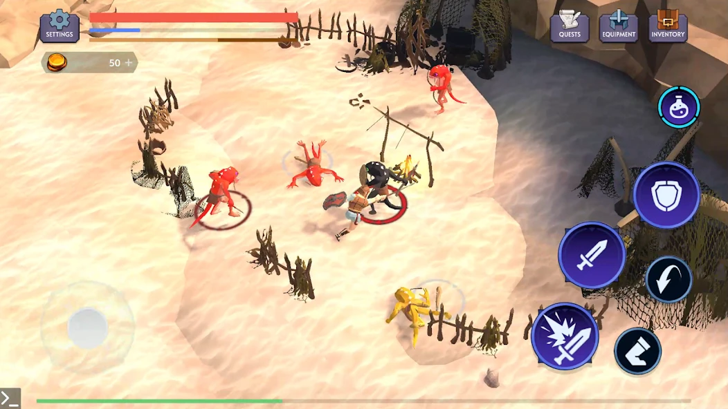 Titan Soul: Action RPG Offline APK screenshot 4