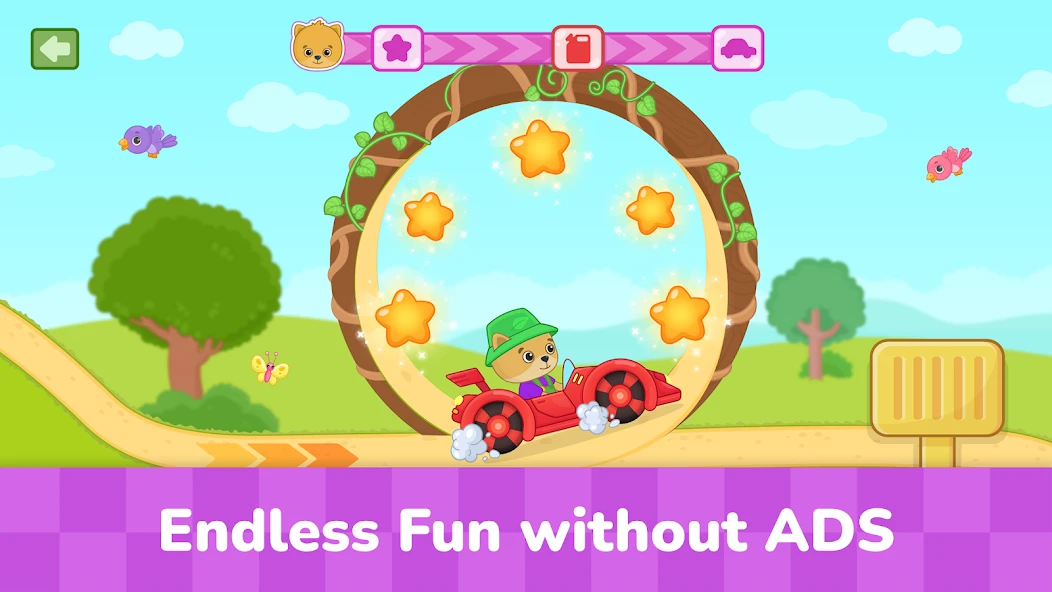 Bimi Boo Car Games for Kids screenshot 2
