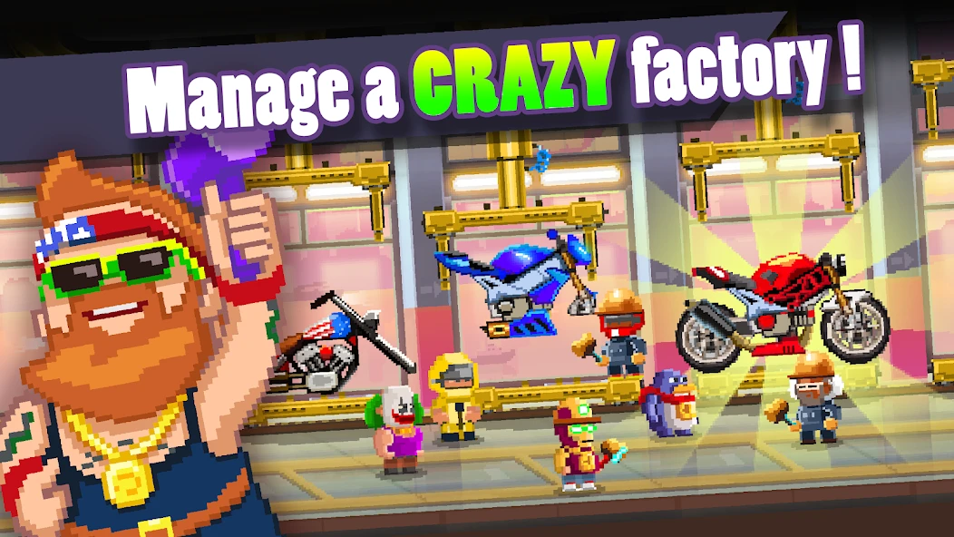 Motor World: Bike Factory screenshot 1