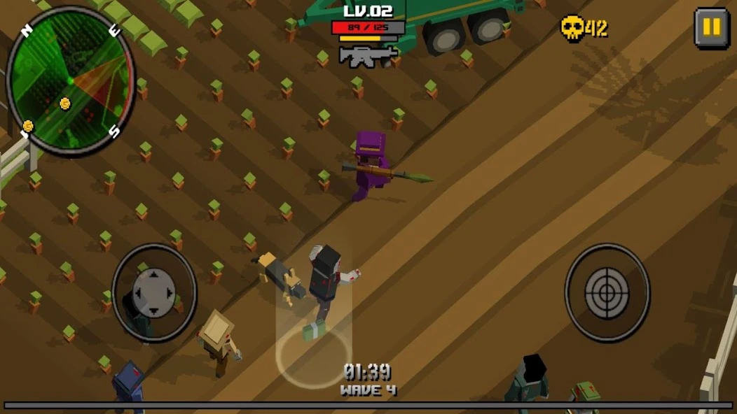Cube Zombie Hunter screenshot 3