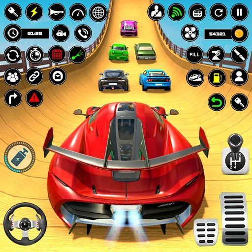 Impossible Car Stunt Games: Extreme Racing Tracks screenshot 3