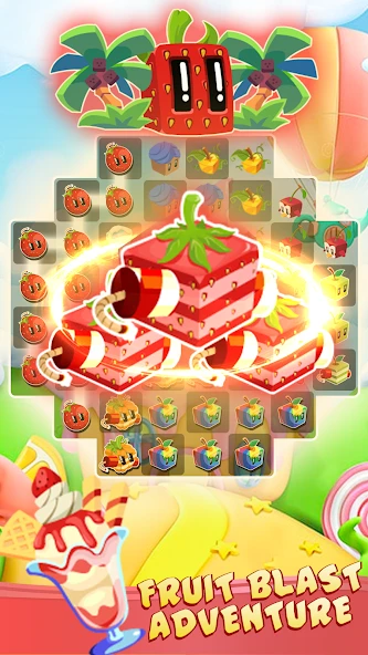 Download Juice Cubes (MOD, unlimited gold) 1.38.02 screenshot 1