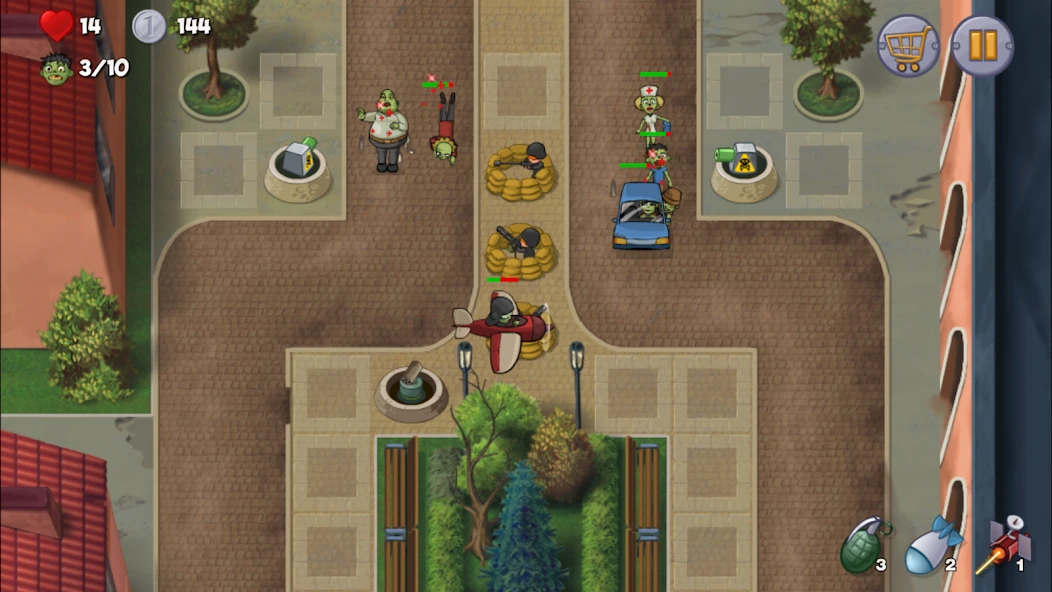 Zombie Town Defense screenshot 4
