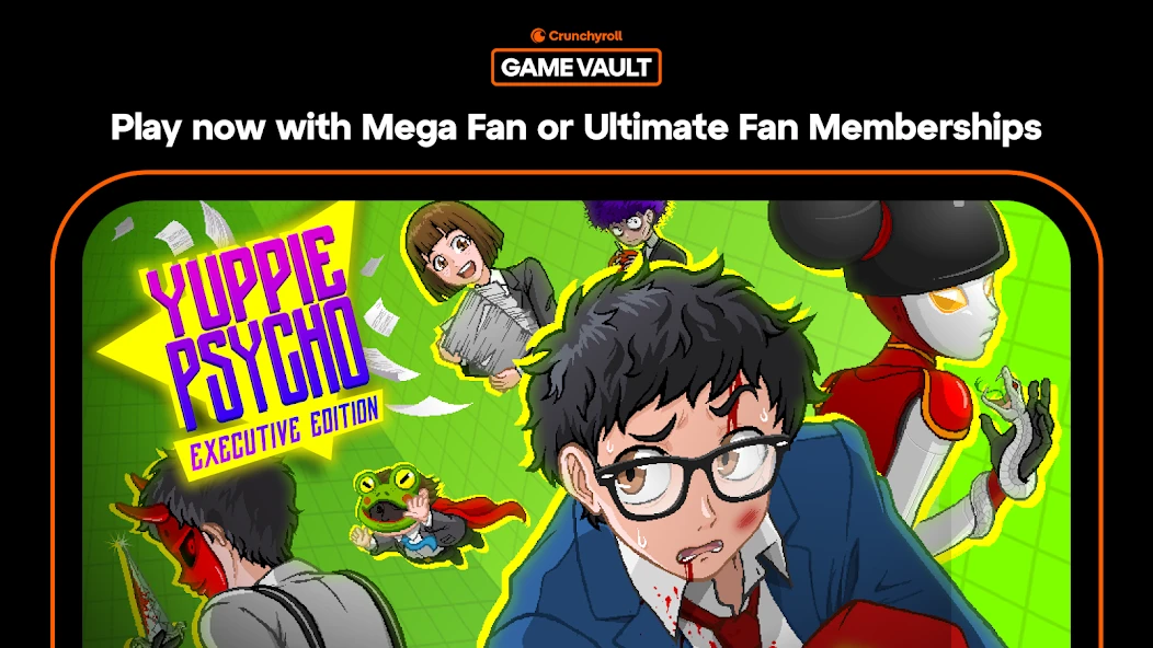 Crunchyroll: Yuppie Psycho screenshot 1