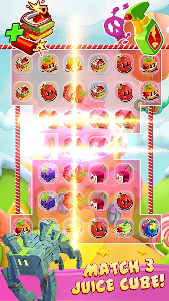 Download Juice Cubes (MOD, unlimited gold) 1.38.02 screenshot 2