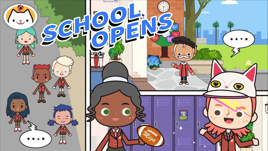 Miga School screenshot 1