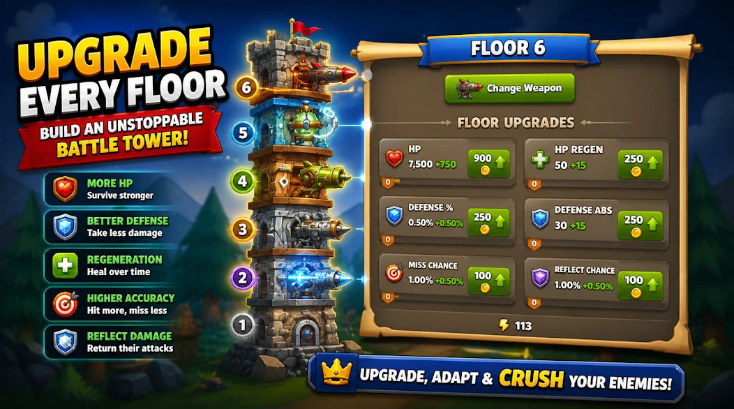 Tower Crush screenshot 2