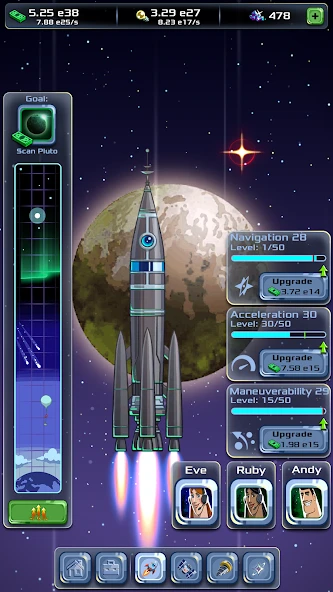 Idle Tycoon: Space Company screenshot 2
