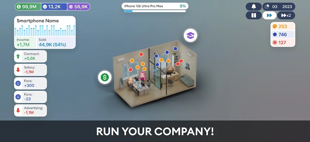 Devices Company Tycoon Inc APK screenshot 4