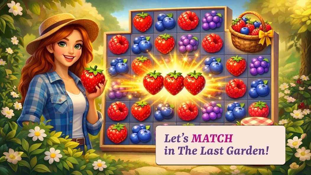 The Last Garden: Match 3 Games. Three in a row screenshot 1