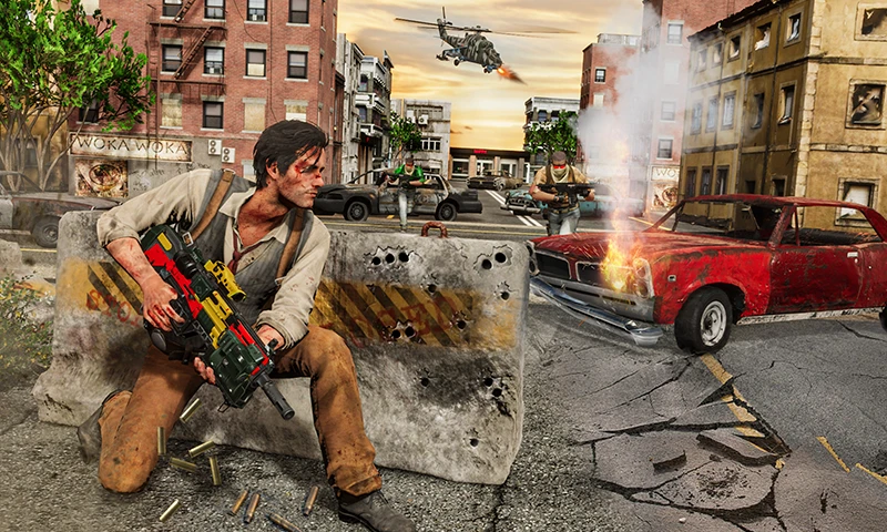 Cover Shoot 3D: Free Commando Game screenshot 1