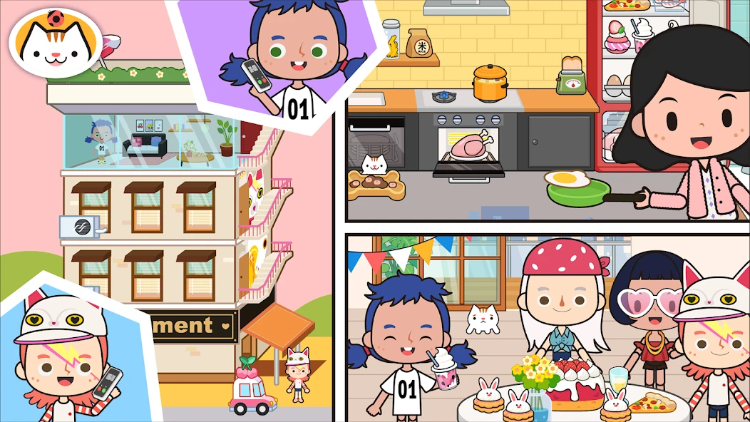 мой город - Miga Town screenshot 1