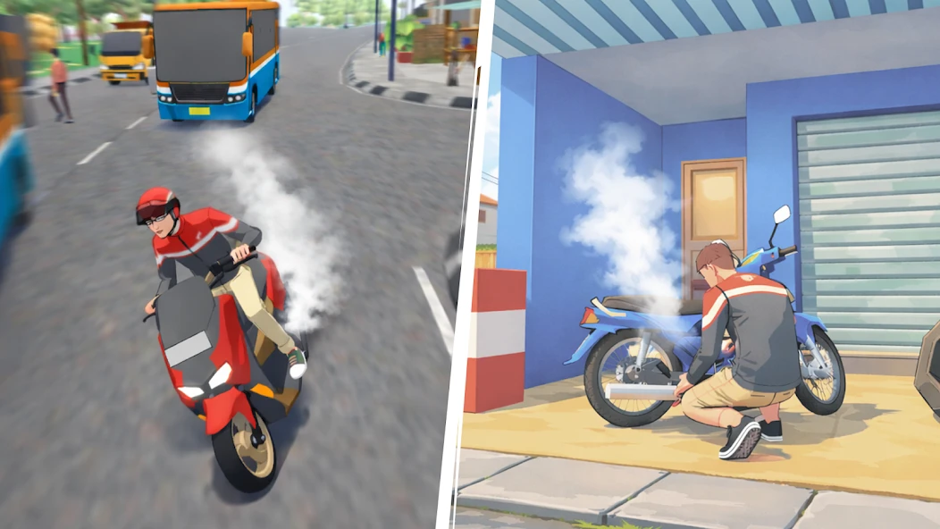 Ojol Life Simulator: Delivery APK screenshot 4