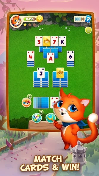 Solitaire Magical Tour: Tripeaks Puzzle Adventure screenshot 3