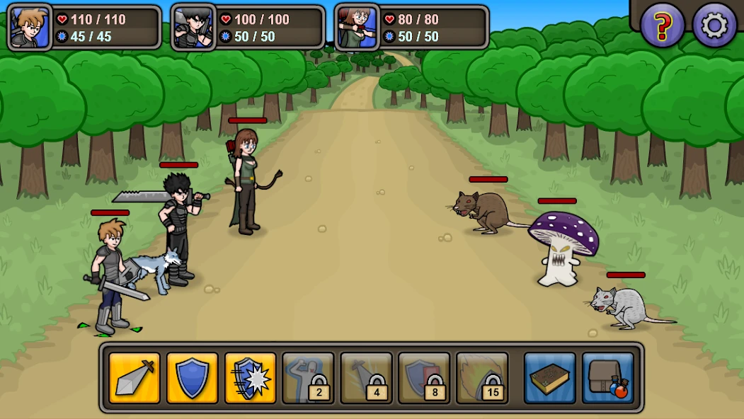 Lethal RPG: War screenshot 1