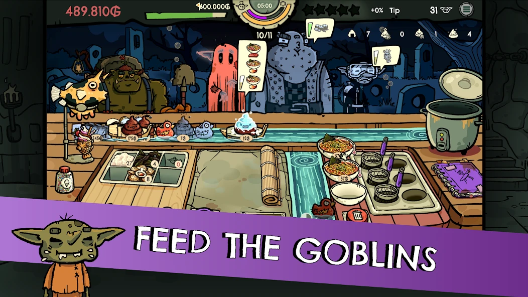 Goblin Sushi APK screenshot 2