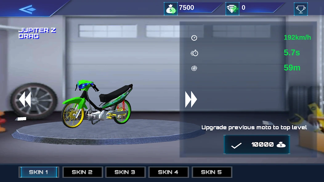 Real Drag Bike Racing APK screenshot 2