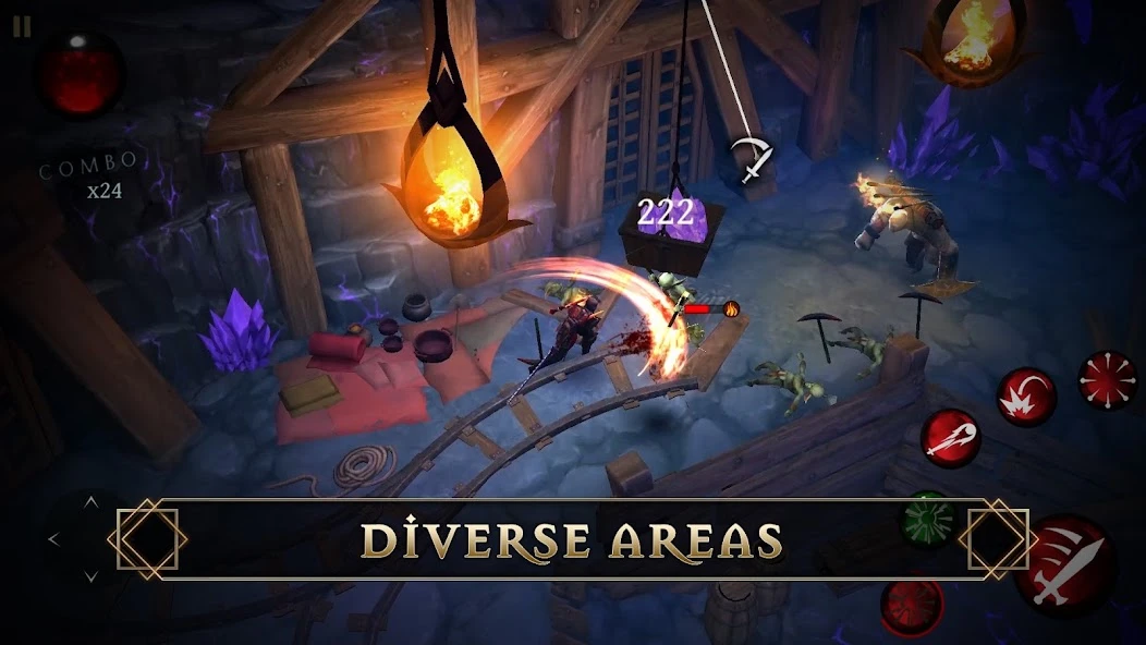 Blade Bound: Hack and Slash of Darkness Action RPG screenshot 2