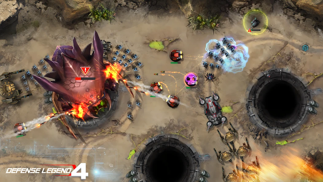 Defense Legend 4: Sci-Fi Tower defense screenshot 2