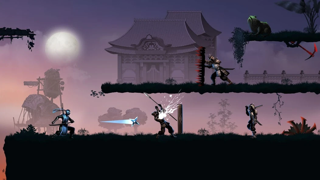 Ninja warrior: legend of shadow fighting games screenshot 2