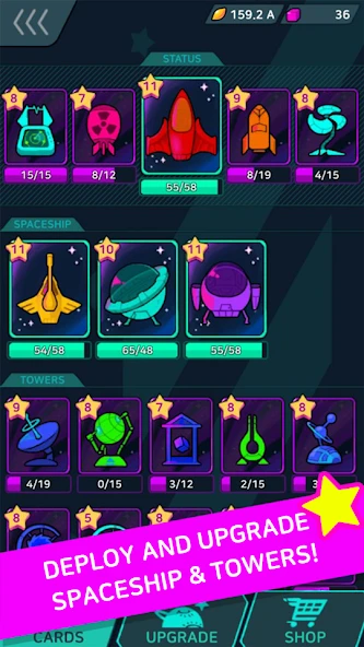 Stellar! - Infinity defense screenshot 4
