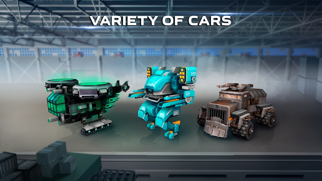 Blocky Cars: танки онлайн пвп screenshot 4