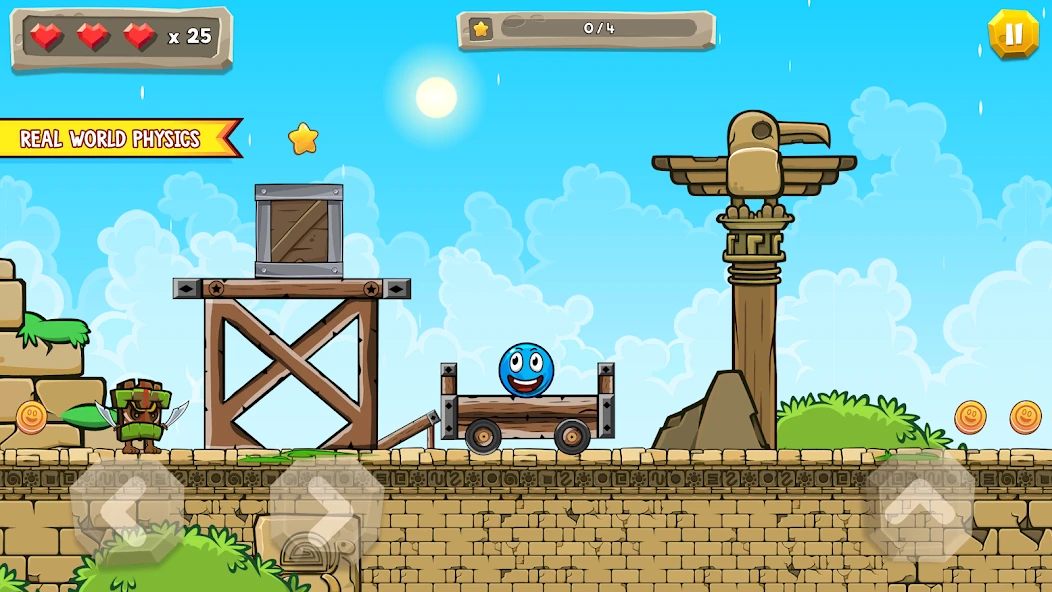 Blue Ball 11: Bounce Ball Adventure screenshot 2