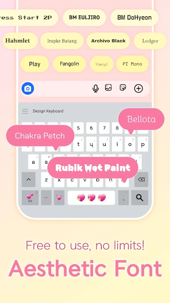 Design Keyboard Premium APK screenshot 3