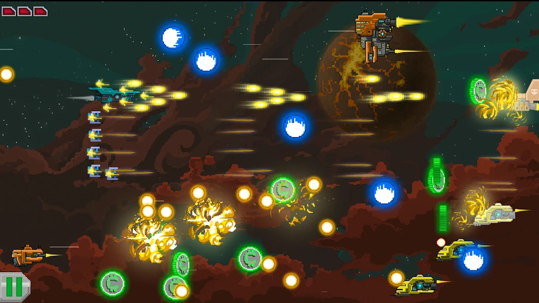 Galaxy shooter: Alien warfighter attack screenshot 4