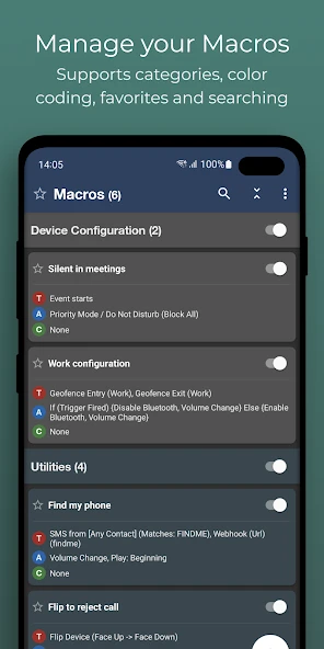 MacroDroid – Device Automation APK screenshot 5