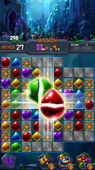 Jewel Water World APK screenshot 1