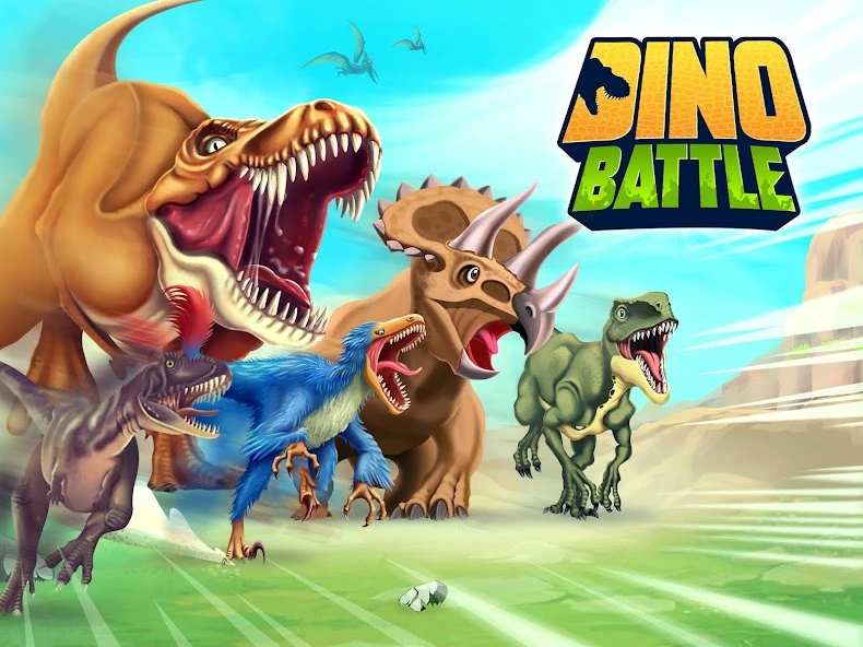 Dino Battle screenshot 1