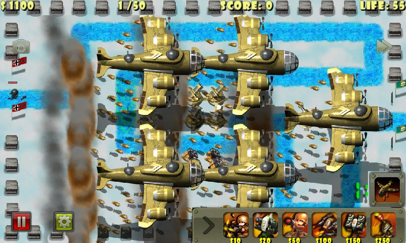Little Commander: WWII TD screenshot 1