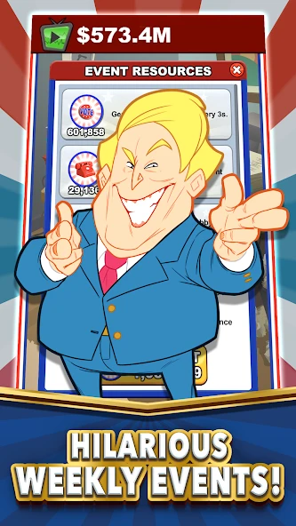 Pocket Politics: Idle Money screenshot 2