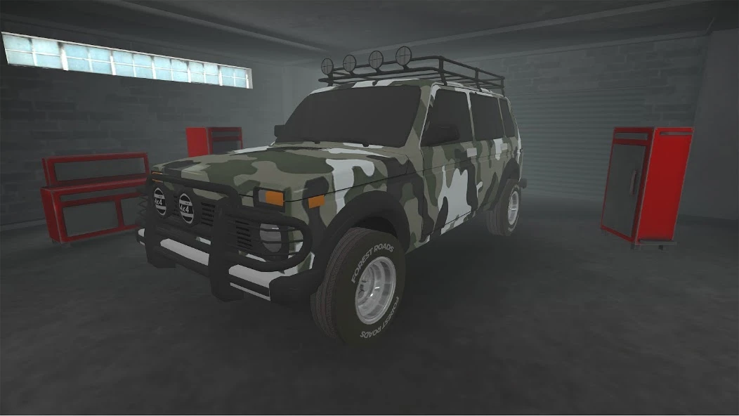 Forest Roads. Niva screenshot 2