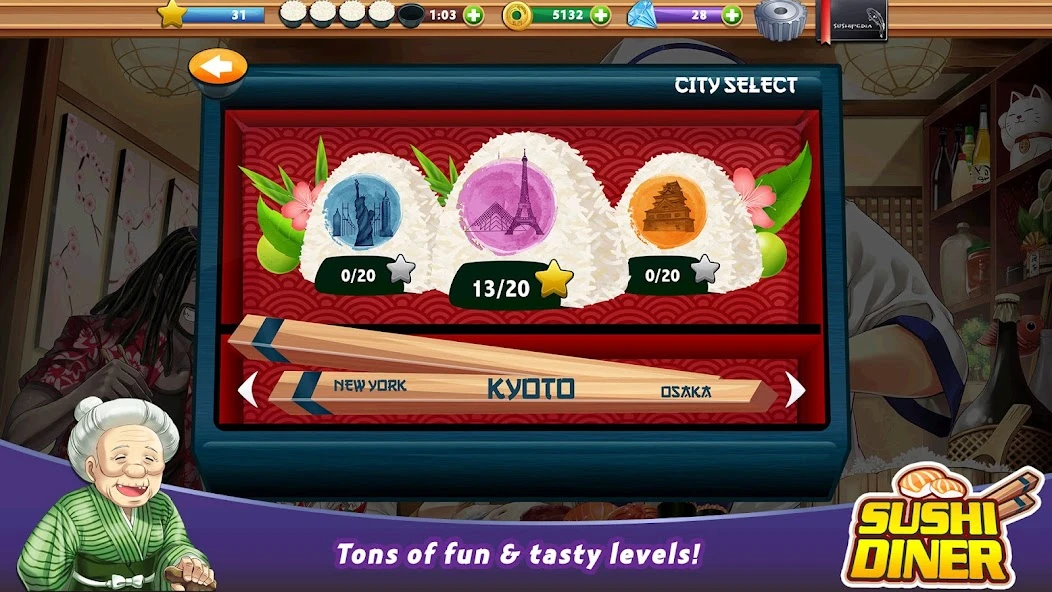 Sushi Diner - Fun Cooking Game screenshot 4