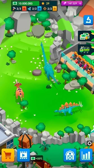 Dinosaur Park - Jurassic Tycoon screenshot 5