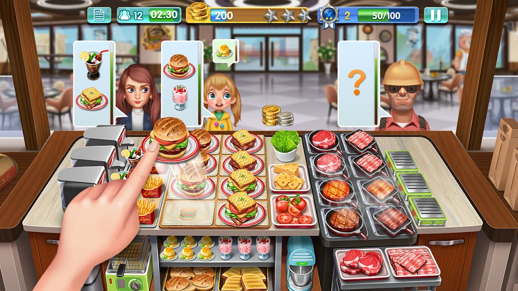 Crazy Cooking - Star Chef screenshot 1