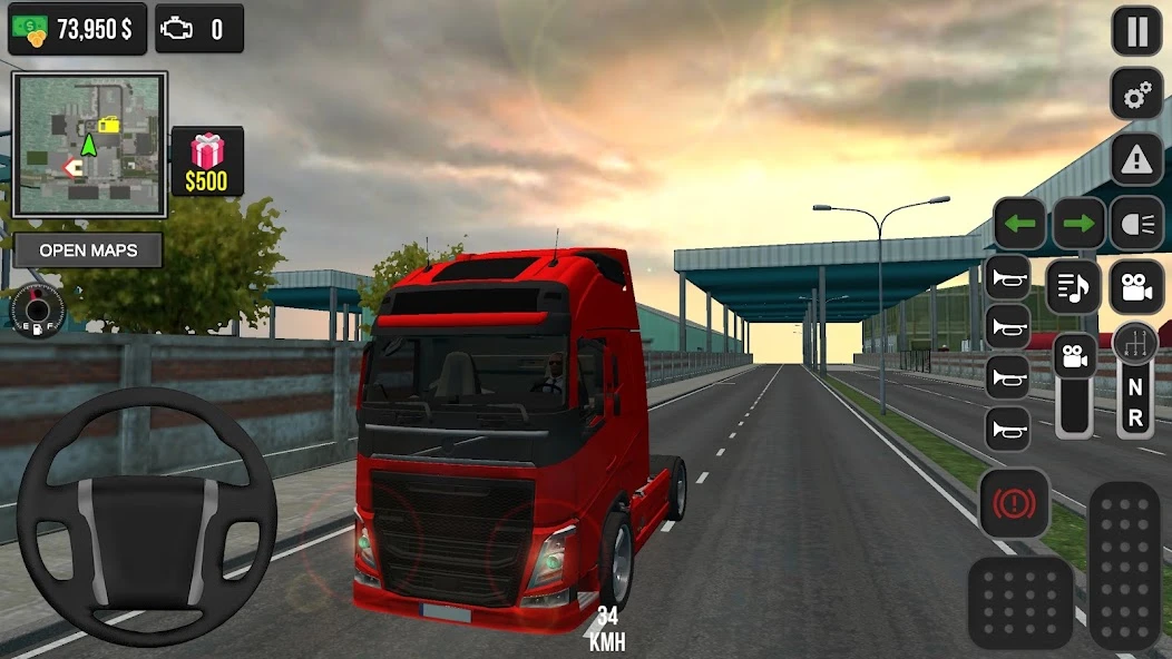 Real Truck Simulator APK screenshot 5